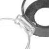 PACKOVE Emergency Stop Button Guard, 4-Piece Plastic Set, 22 mm, Transparent, Burr-Free view 3