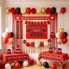 Graduation Celebration Decoration Collection in Black and Red for 2026 view 3