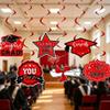 Graduation Celebration Decoration Collection in Black and Red for 2026 view 4