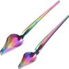Culinary Drawing Spoons - 2pcs Stainless Steel view 1