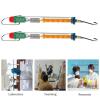 NULYLU 2-Pack 0.5 kg Plastic Hanging Tube Spring Scales, Double Scale, Random Color view 3