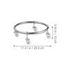 YOSADIER Mobile Stainless Steel Gas Cylinder Holder with Rubber Wheels, 120 kg Capacity view 2