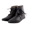 Generic Medieval-Style Men's Slip-On Ankle Boots, Black view 2