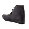 Generic Medieval-Style Men's Slip-On Ankle Boots, Black view 4