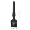 Portable Antistatic Keyboard Cleaning Brushes, 7-Piece Set, Black view 2