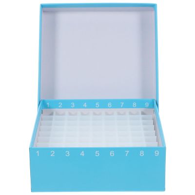 Gadpiparty Paper Microcentrifuge Tube Holder with 81 Compartments