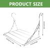 Abaodam 40 cm Retractable Stainless Steel Clothes Drying Rack, Space-Saving Spiral Design for Balcony and Home view 2