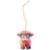 ABOOFAN Cartoon Highland Cow Ornament view 1