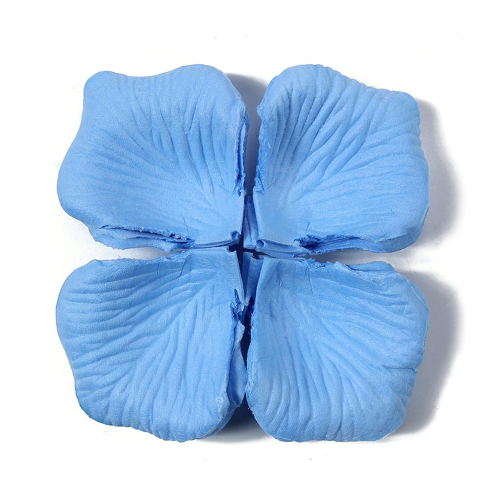 Realistic Fabric Rose Petals for Elegant Event Decoration, 100 Pieces