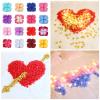 Realistic Fabric Rose Petals for Elegant Event Decoration, 100 Pieces view 2
