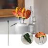 DOITOOL DIY Adjustable-Length Green Plastic Flower Stem Holders, 12 Pieces view 4