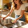 Kitchen Sink Drain Filter - Automatic Waste Collector view 2