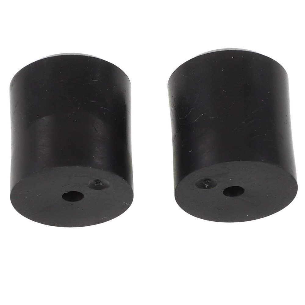 Fenical 2-Piece Black Rubber Snowboard Wall Mounts