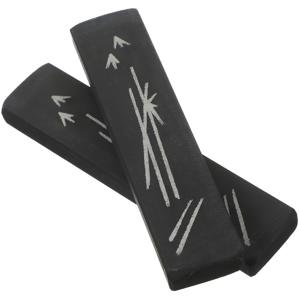 KJHBV Stone Paperweights, Modern Design for Chinese Calligraphy, 2-Pack