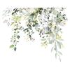 PIXZCSA Floral Toilet Seat Cover Stickers view 2