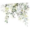 PIXZCSA Floral Toilet Seat Cover Stickers view 4