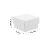 BESTOYARD 10 Small White Jewelry Boxes for Rings, Earrings, and Necklaces view 2