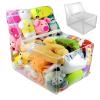 Stuffed Animal Storage Bean Bag, Transparent, Waterproof, Large Capacity view 1