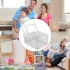 Stuffed Animal Storage Bean Bag, Transparent, Waterproof, Large Capacity view 3