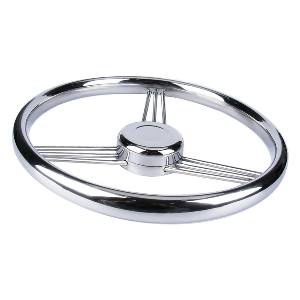 Ysyqkn Boat Steering Wheel Adapter, 9 Spokes, Easy Installation, 13.5 in Diameter