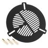 Bahtinov Metal Focusing Mask for Astronomical Telescopes, Black view 1