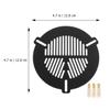 Bahtinov Metal Focusing Mask for Astronomical Telescopes, Black view 2