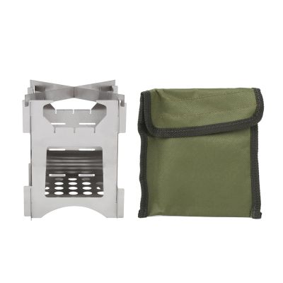Portable Folding Stainless Steel Wood-Burning Stove