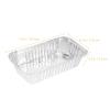 TOVINANNA Reusable Aluminum Foil Food Containers, 50-Piece Set, Silver view 2