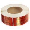 Alasum Self-Adhesive Shipping Stickers, Bright Red, Strong Adhesion, Coated Paper, 1 Roll, Do Not Bend view 1