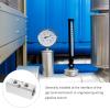 Levemolo Pneumatic Manifold Block, Iron and Zinc Alloy, Silver view 3