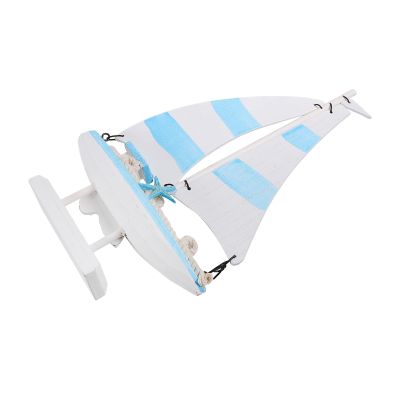 Operitacx Mediterranean Nautical Sailboat Model Decor