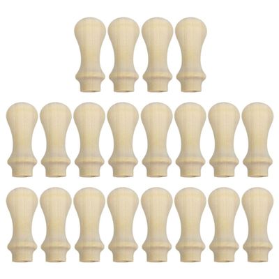 Artibetter 20-Piece Beige Wax Seal Stamp Handles