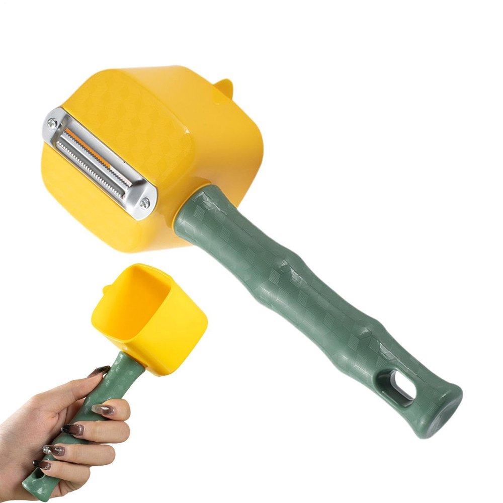 Peeler with Collection Container | Ergonomic, Non-Slip Kitchen Tool