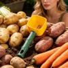 Peeler with Collection Container | Ergonomic, Non-Slip Kitchen Tool view 3
