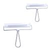 ifundom 2-Piece Durable Acrylic Brayer Rollers with Stainless Steel Handles for Printing and Wallpaper view 1