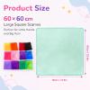 TINA.WIN 24 Juggling Scarves, 60 x 60 cm, Chiffon, 19 Colors view 2