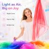 TINA.WIN 24 Juggling Scarves, 60 x 60 cm, Chiffon, 19 Colors view 3