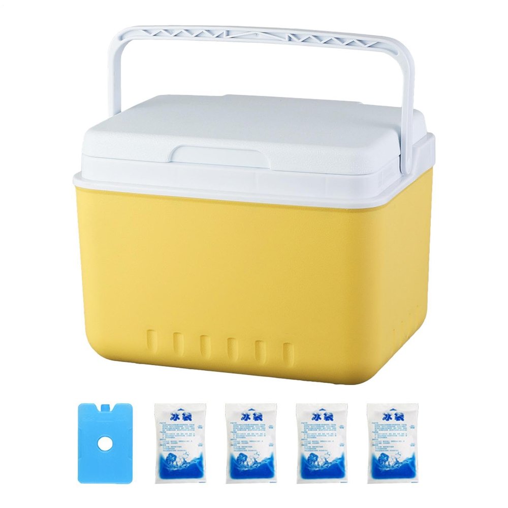 Large-Capacity Portable Cooler for Drinks