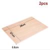 Linden Wood Sheets, Smooth Surface, 2-Pack, 0.6 x 27 x 38 cm view 2