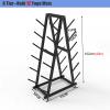 Yoga Mat Storage Rack – Heavy-Duty Steel Freestanding Holder, 6-Tier, Black view 2