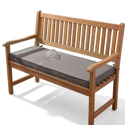 YFHT 5cm Thick Bench Cushion, 65x50cm, Gray