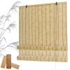 Aotaxoye Weatherproof Bamboo Roller Blind view 1