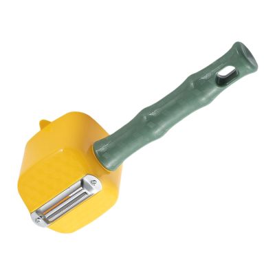 Peeler with Collection Container, Ergonomic, Non-Slip and Multifunctional