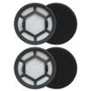 WheatThrive Vacuum Filter, Handheld Vacuum Filter, Wireless Vacuum Filter for Cyclone Cleaner, 2 Pack view 1