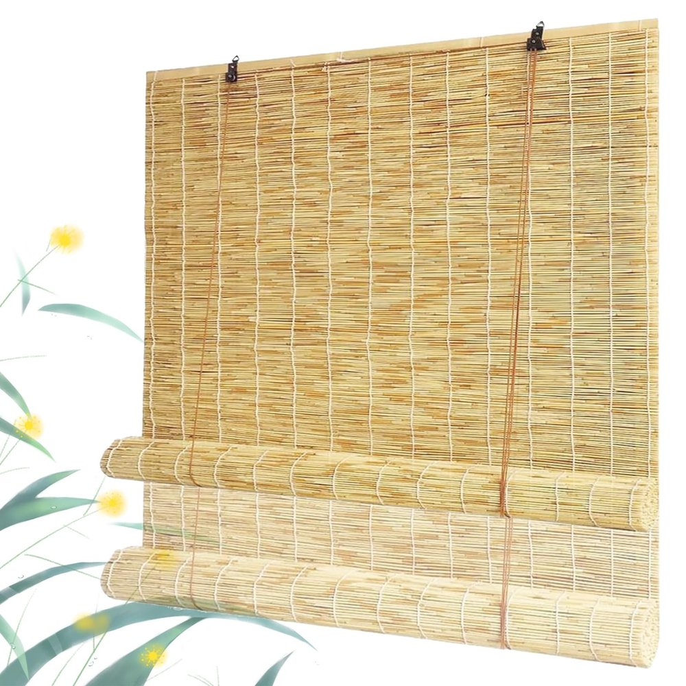 Weatherproof Bamboo Roller Blind