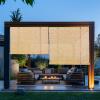 Weatherproof Bamboo Roller Blind view 3