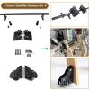 GDMDPTE Ladder Mounting Kit, 13.1 ft Carbon Steel Track System with Rollers (Ladder Not Included) view 2