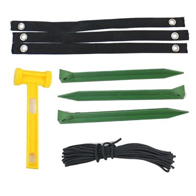 Tree Anchoring Kit with Durable Ground Stakes