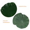 Lifelike Floating Lotus Leaves, 3-Piece EVA Set, Green, for Ponds view 3