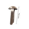 FRCOLOR 100 Pcs 8mm Galvanized Metal Brads view 2